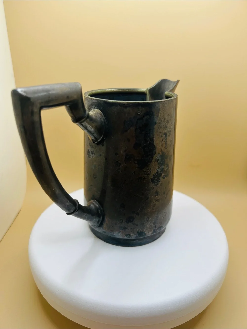 Vintage Mid Century Wolff Silver Plated Creamer  Pitcher PRATO90  #21